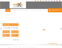 Tablet Screenshot of nexogestiona.com